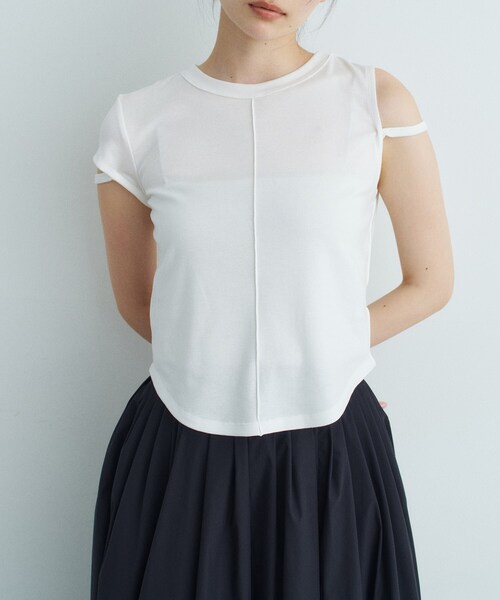 tシャツ compact edge tee レディースの画像