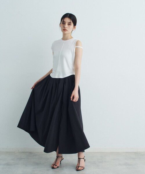 tシャツ compact edge tee レディースの画像