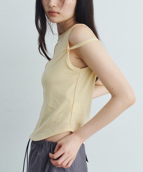 tシャツ compact edge tee レディースの画像
