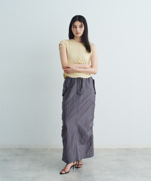 tシャツ compact edge tee レディースの画像