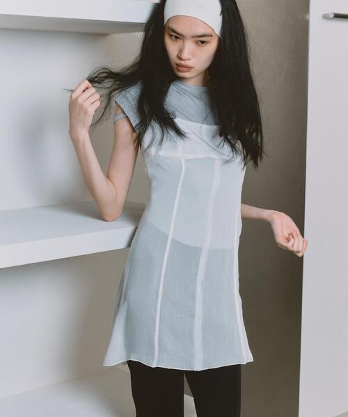 tシャツ compact edge tee レディースの画像