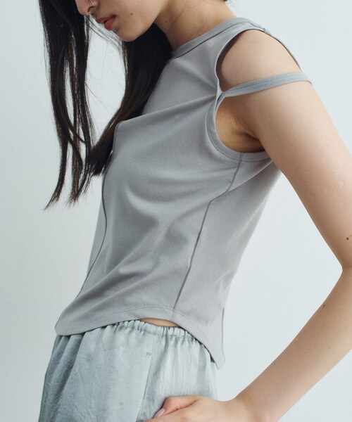 tシャツ compact edge tee レディースの画像