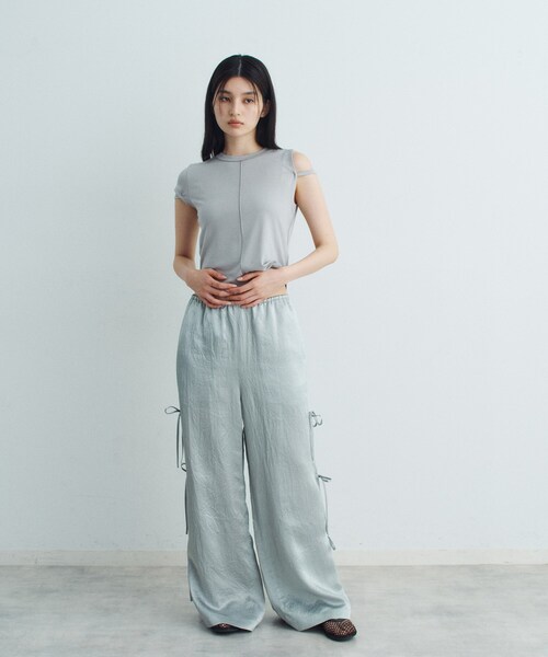 tシャツ compact edge tee レディースの画像