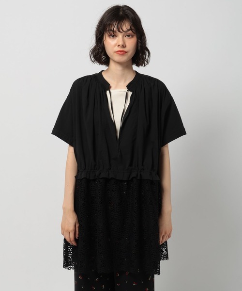 niko and…（ニコアンド） チュニック ショートスリーブチャーチ