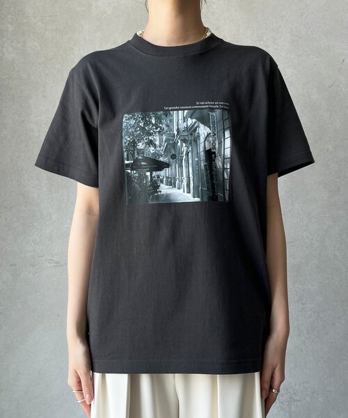 tシャツ フォトプリントTEE レディース DouDou tシャツ フォトプリントTEE レディース : ZOZOTOWN Yahoo