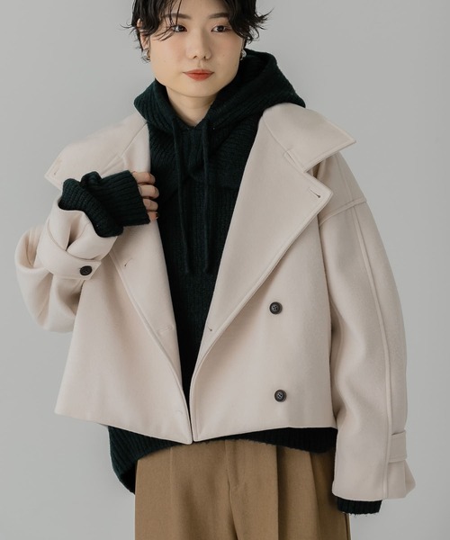 「KBF」 ジャケット ONE アイボリー レディース_画像2