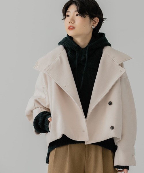 「KBF」 ジャケット ONE アイボリー レディース_画像3