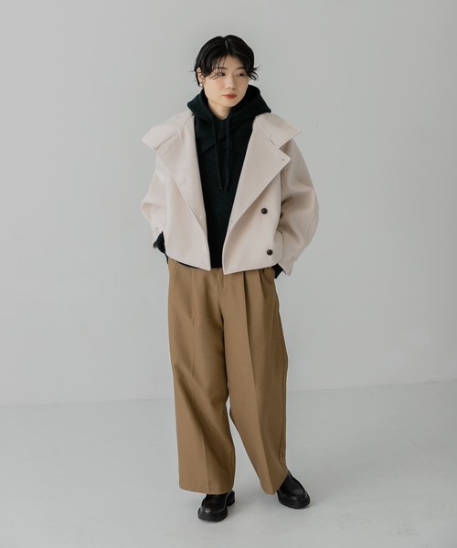 「KBF」 ジャケット ONE アイボリー レディース_画像6