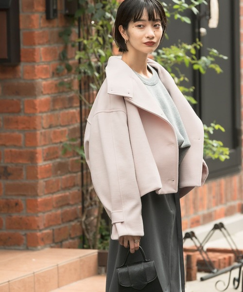 「KBF」 ジャケット ONE アイボリー レディース_画像8