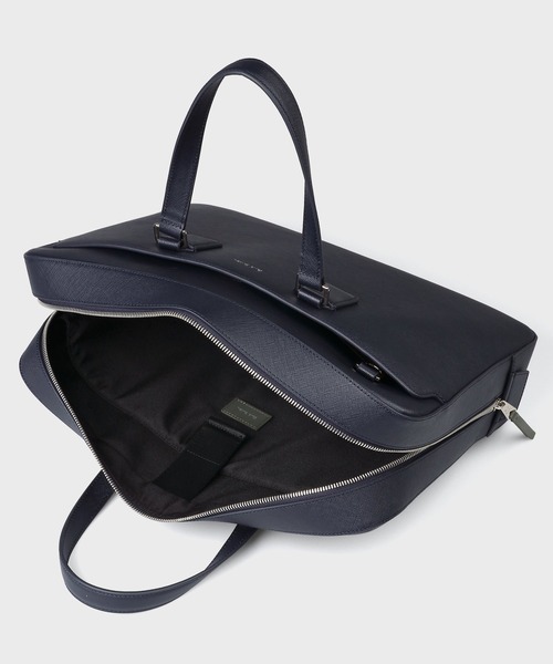 Paul Smith ネイビー ビジネスバッグ Amazon.co.jp: [ポールスミス] メンズ ピンストライプ ナイロン