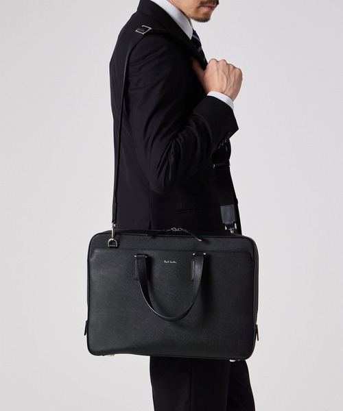 Paul Smith（ポール・スミス） ビジネスバッグ シグネチャーストライプ