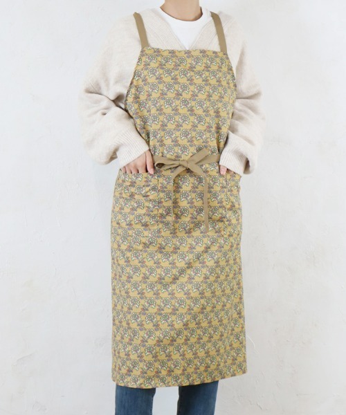 Per sist ence（パーシエンス） エプロン アフリカンプリントX型