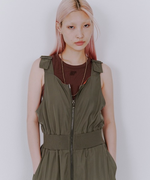 りおちゃん　Risley(リズレー) 別注MA-1 ワンピース Risley（リズレー）の「Risley(リズレー) 別注MA-1 ワンピース