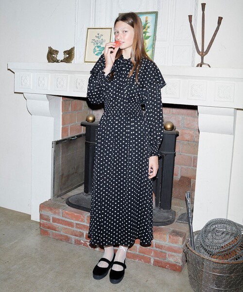 CAROLINA GLASER（カロリナ グレイサー） ワンピース ドット