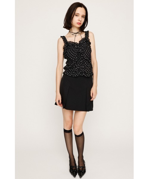 キャミソール SHEER SQUEEZE CAMI TOPS シアー スクウィーズ キャミ トップス 夏服 秋服 SLY キャミソール SHEER SQUEEZE CAMI TOPS シアー スクウィーズ