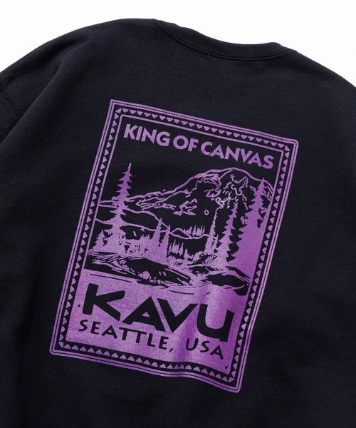 KAVU（カブー） トレーナー スウェット Stamp Sweat/スタンプ