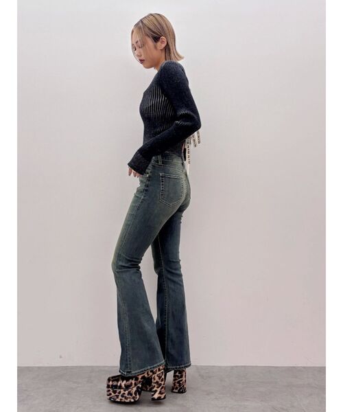 EVRIS（エヴリス） ジーンズ デニム デニムパンツ ヴィンテージライク