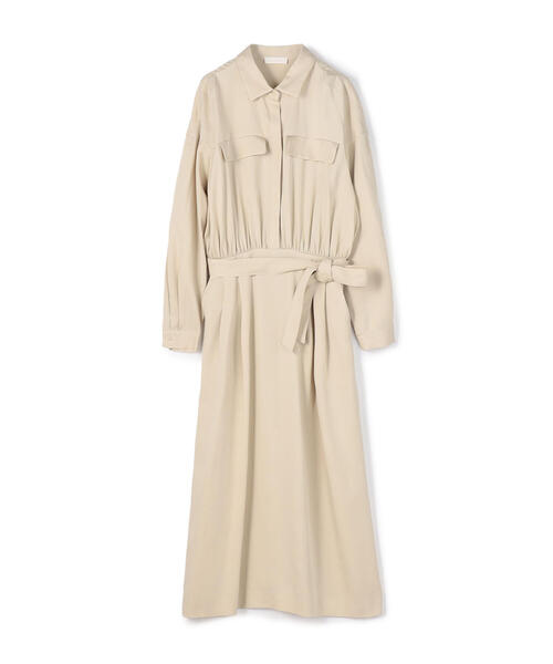 TOMORROWLAND（トゥモローランド） シャツワンピース 36 ライト