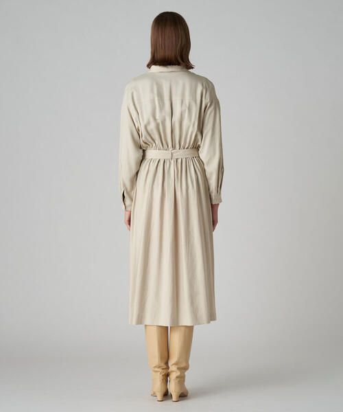 TOMORROWLAND（トゥモローランド） シャツワンピース 36 ライト