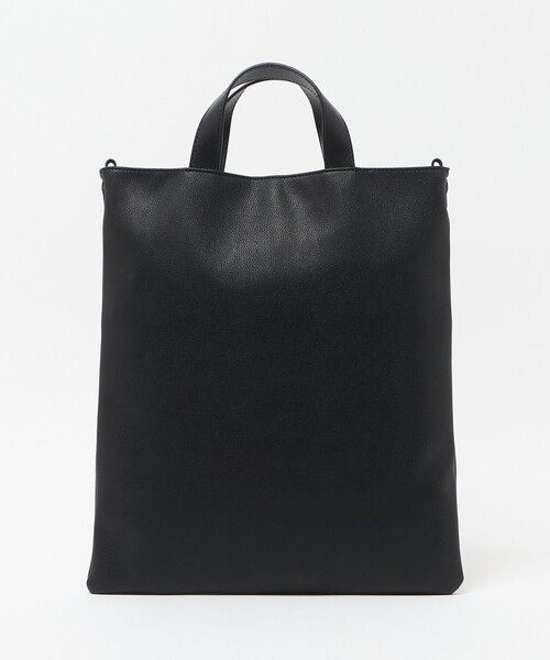 【美品】UNITED ARROWS 2way バッグ　黒 BEAUTY＆YOUTH UNITED ARROWS トートバッグ “Drape Bag Series