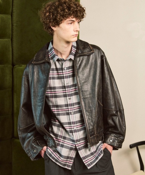 MAISON SPECIAL ブルゾン アウター 「UNISEX」Sheep Leather