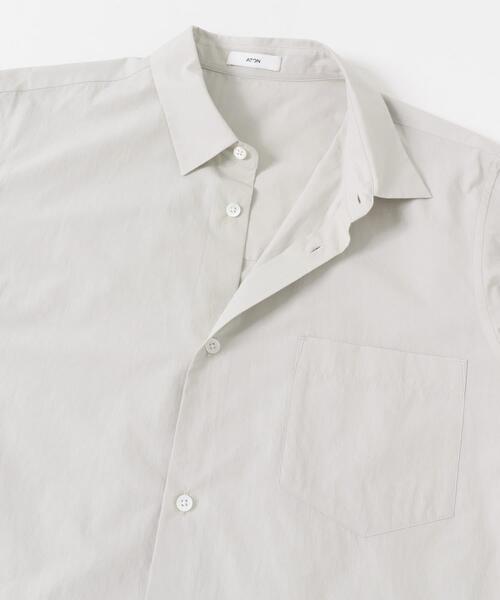 ATON（エイトン） シャツ ATON SUVIN BROAD STANDARD SHIRTS メンズ