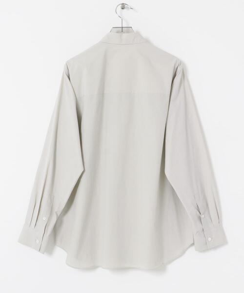 ATON（エイトン） シャツ ATON SUVIN BROAD STANDARD SHIRTS メンズ