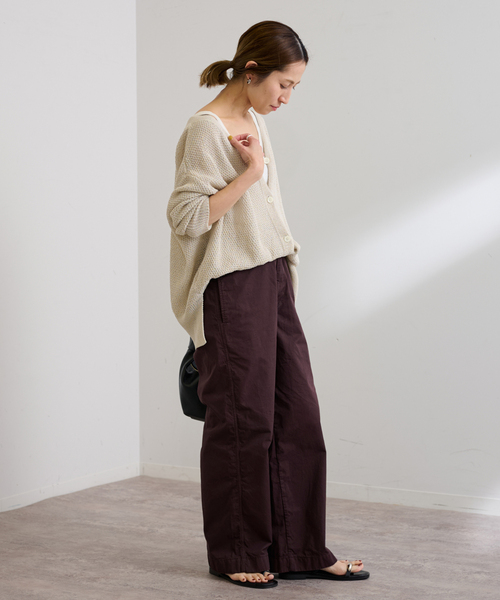 「FRAMeWORK」 チノパンツ 36 ベージュ レディース