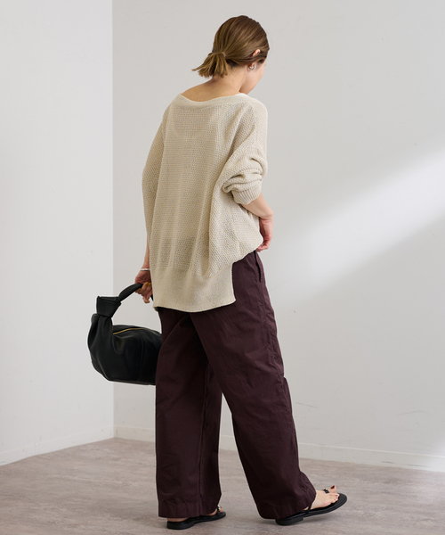 「FRAMeWORK」 チノパンツ 36 ベージュ レディース