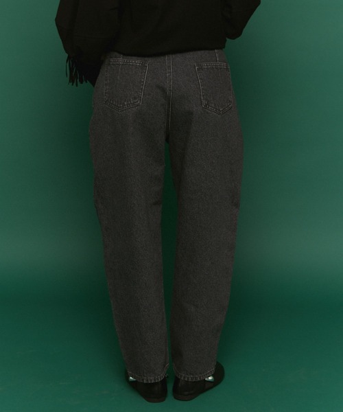 「manana suerte」 デニムパンツ LARGE ブラック レディース