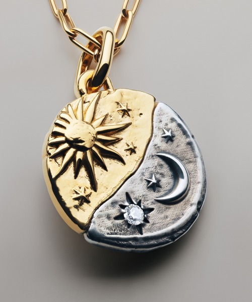 PANDORA（パンドラ） チャーム サン＆ムーン メダリオン チャーム