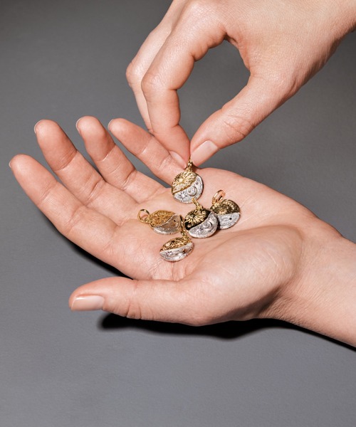 PANDORA（パンドラ） チャーム サン＆ムーン メダリオン チャーム