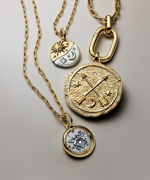 PANDORA（パンドラ） チャーム サン＆ムーン メダリオン チャーム