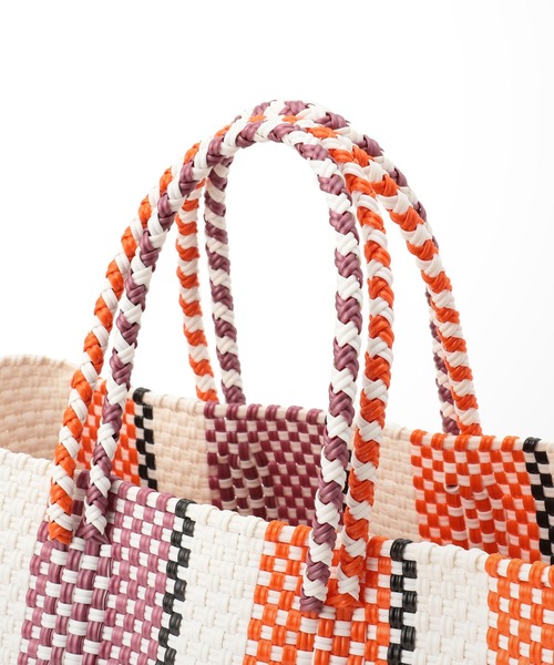「Bshop」 かごバッグ ONE SIZE オレンジ系その他 レディース_画像5