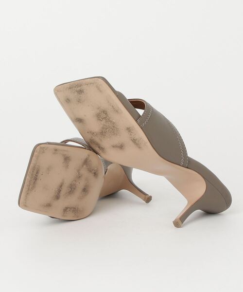 「PIPPICHIC」 ミュール 38 グレー レディース_画像3