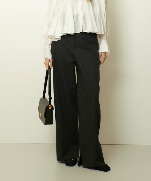 パンツ ミリタリーツイルハイウェストパンツ レディース | allureville