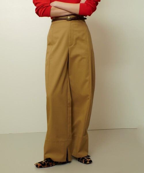 パンツ ミリタリーツイルハイウェストパンツ レディース | allureville | 03