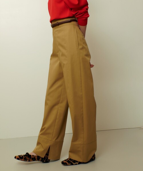 パンツ ミリタリーツイルハイウェストパンツ レディース | allureville | 04