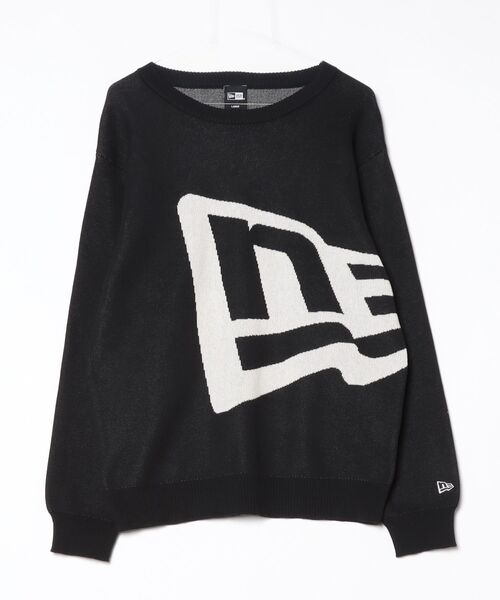 NEW ERA（ニューエラ） セーター ニット GF KNIT SWEATER NE FLAG BLK