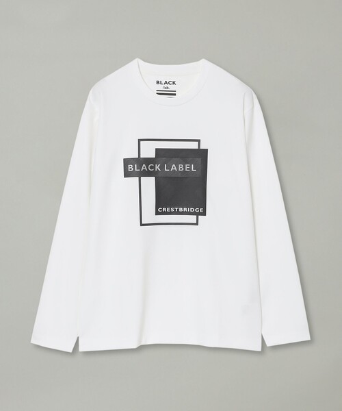 BLACK LABEL ホワイト長袖Tシャツ BURBERRY BLACK LABEL（バーバリーブラックレーベル） 長袖Tシャツ M