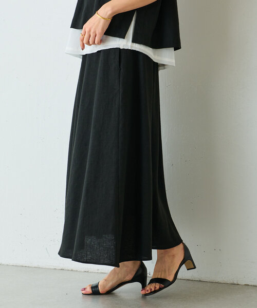 BEARDSLEY（ビアズリー） フレアスカート 1 グレー レディース