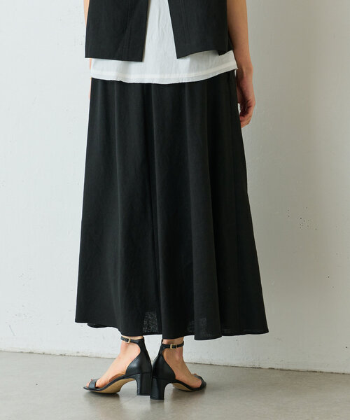 BEARDSLEY（ビアズリー） フレアスカート 1 グレー レディース