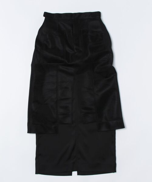 UN3D. 「UN3D.」 ロングスカート 38 ブラック レディース : ZOZOTOWN