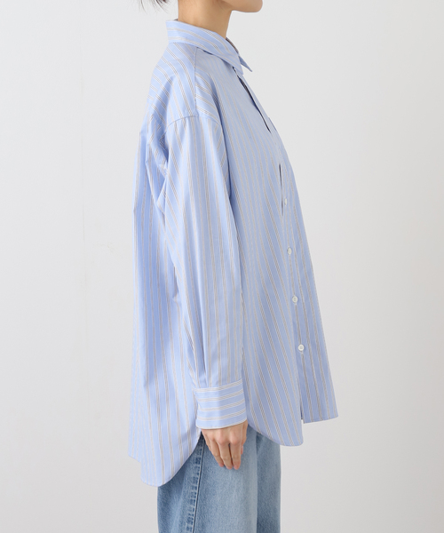 FRAMeWORK（フレームワーク） ブラウス シャツ コットンロングシャツ