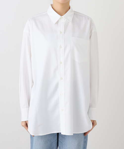 FRAMeWORK（フレームワーク） ブラウス シャツ コットンロングシャツ