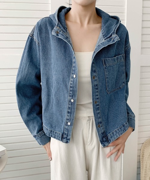フード付きデニムジャケットのおすすめ人気商品一覧 通販 - Yahoo