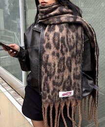 オフェリーハット毛皮レオパード柄マフラーストール本革カナダ製豹柄 楽天市場】BLACK VARIA ブラックバリア blackvaria ファー マフラー