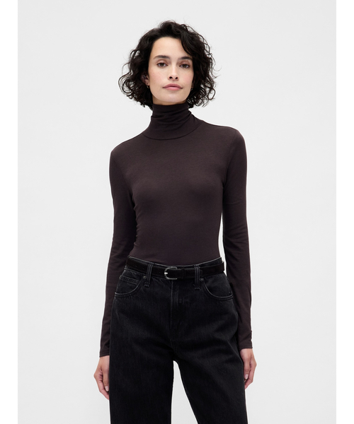 GAP（ギャップ） tシャツ フェザーウェイト タートルネックカットソー