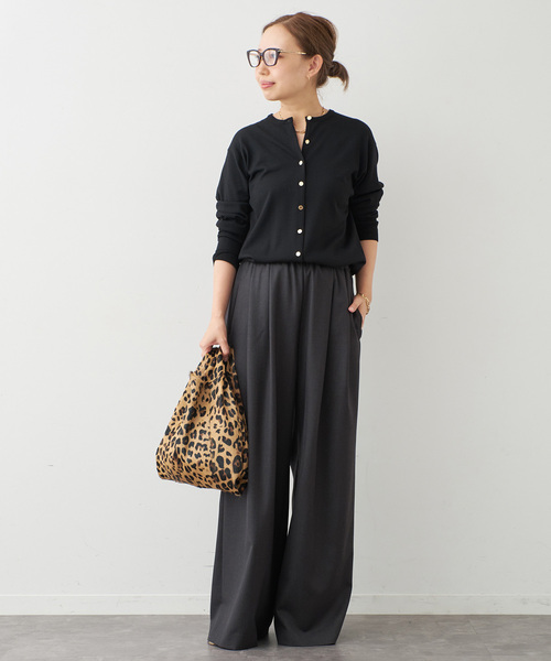 ⭐︎新品⭐︎【ドゥズィエムクラス】FF30 クルーネックカーディガン サイズ38 FF30 TODAY クルーネックカーディガン（カーディガン）｜MUSE de