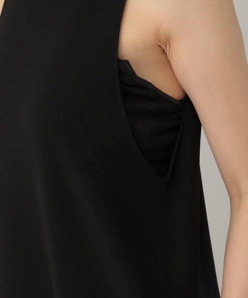 Curensology（カレンソロジー） ノースリーブワンピース 36 ブラック